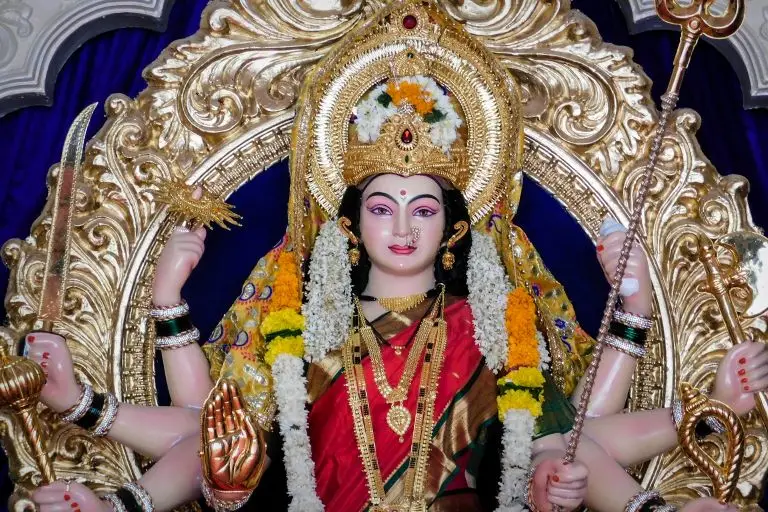 A Durga Devi temple in Mumbai